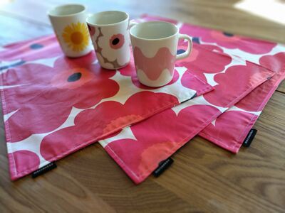 Marimekko kruusid + linikud