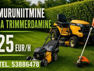 Muru niitmine ja trimmerdamine