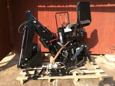Ekskavaator traktorile+kopp (38 cm) +haarats