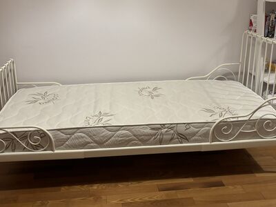 Voodi ja madrats 80x200cm