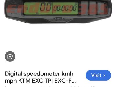 Ktm spidomeeter