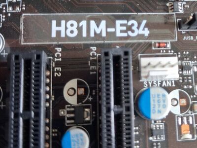 MSI emaplaat + Xeon CPU