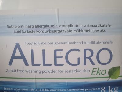 Allegro pesupulber Eko/Plus 8kg