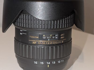Tokina 11-16mm f/2.8 AT-X Pro DX II - Nikon F moun