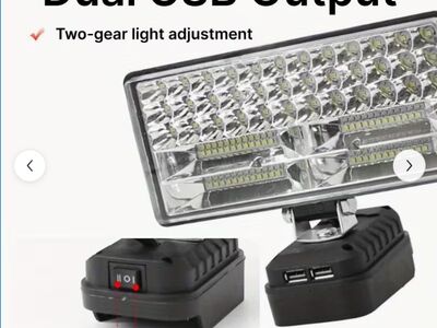 AKULAMP/TÖÖTULI, MAKITA 18V AKUDELE SOBIV