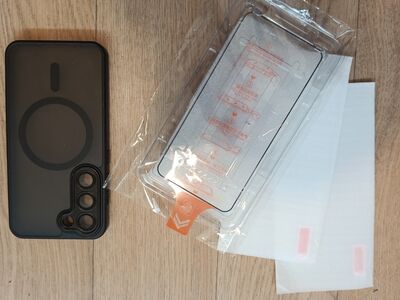Samsung s23 kaitseümbris + 3 kaitseklaasi