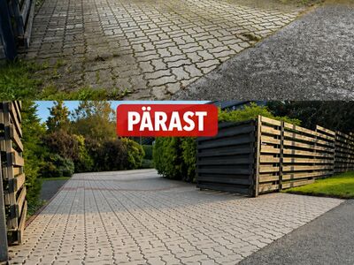 Tänavakivide puhastus