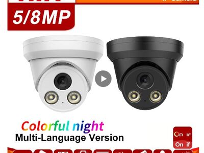 IP valvekaamera 8MP 4K ColorVu