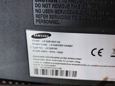 Tavaline samsung 32 tolline teler