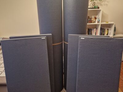 GIK Acoustics paneelid ja bassilõksud