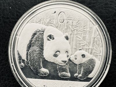 Hõbemünt PANDA