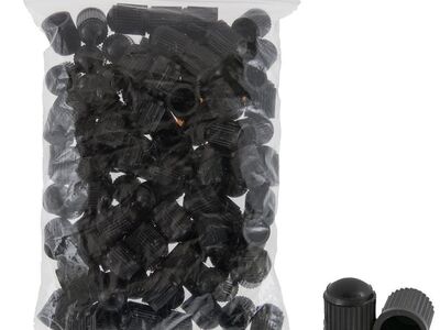 Rehvi ventiili kübarad 100 tk, plastist