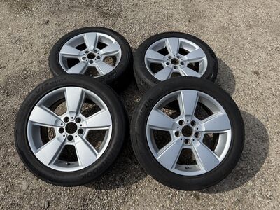 BMW 18" originaal valuveljed rehvidega