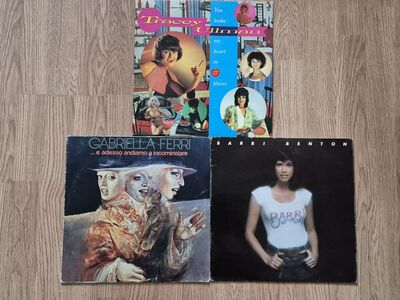 Vinüülplaat 3tk Tracey Ullman, Barbi Benton, Ferri