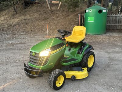 John Deere X166 murutraktor