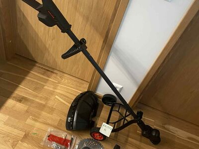 Aku murutrimmer 18v Makita akule, ratastega / ilm