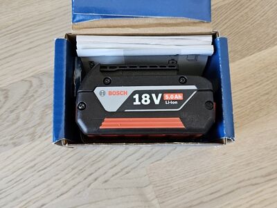 Uus Bosch Professional aku 18V 5.0Ah