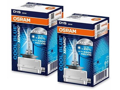 Xenon D1S Cool Blue Osram autopirnid, 2tk