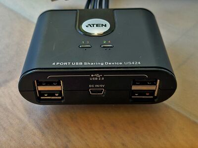 ATEN 4-pordiline USB-lüliti