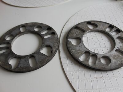 Flantsid velgedele, 2tk