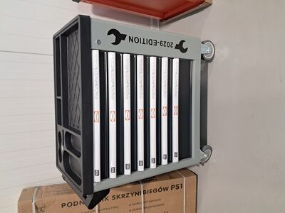 Tööriistakäru. 7-sahtlit. 258-osa. StahlKaiser