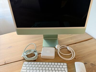 iMac M3 24” 8GB / 512GB, roheline