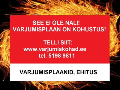 Varjumisplaani koostamine, varjendi ehitus Eestis