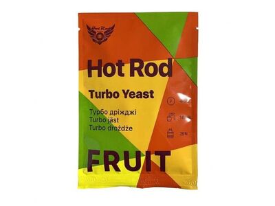 Hot Rod Fruit Turbo Pärm 25L (60g) ⭐