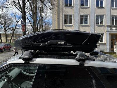 Thule Wing Bar Edge katuseraam + katuseboks