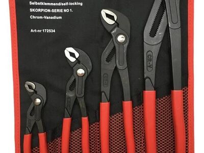Veepumbatangide komplekt 4 osa StahlKaiser