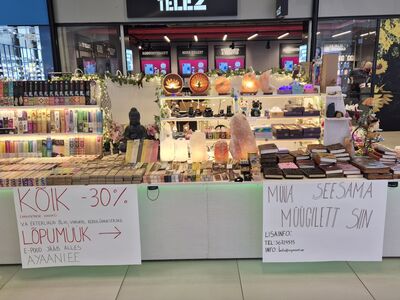 Suur modulaarne müügilett, LED