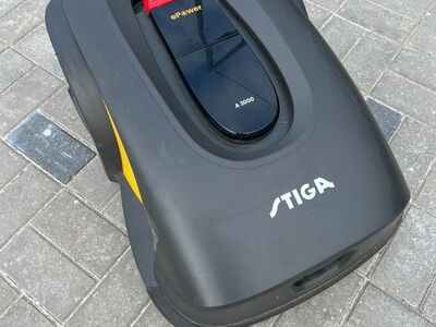 Как новый беспроводной робот-газонокосилка Stiga A3000 4500 к