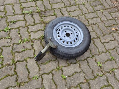 Haagis käru tiki respo REHV+VELG+KINNITUS= 88 eur