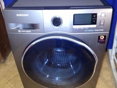 Kuivatiga pesumasin Samsung, garantiiga