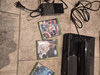 Microsoft Xbox One + Kinect + 3 mängu