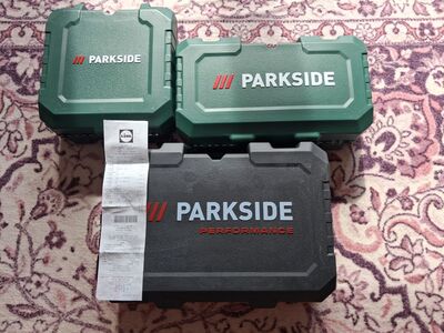 Parkside 20V akutööriistade komplekt, 3 tööriista
