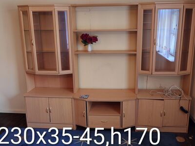 Sektsioon kapp kolmest osast 70+90+70cm