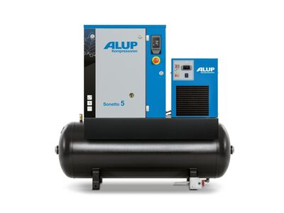 Kruvikompressor Alup Sonetto 5 200L PLUS (10 bar)