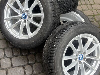 BMW ЛИТЫЕ ДИСКИ Стиль 618, Nokian Hakkapeliitta 10