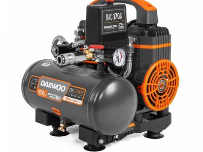 Õlivaba kompressor 0,9kw/3l, DAEWOO
