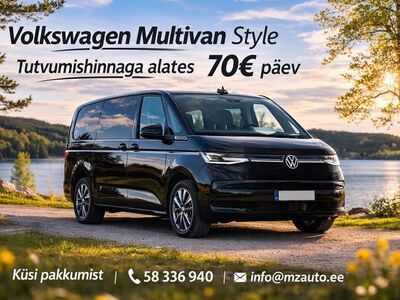 Аренда микроавтобусов Volkswagen с выездом из Тарту