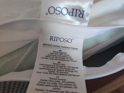 Kattemadrats RIPOSO AMBER, paksus 6сm