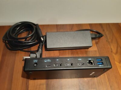 DOCKING STATION SÜLEARVUTITELE + AC ADAPTER
