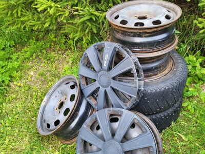 5x100 plekkveljed R15, keskava 57, ET38