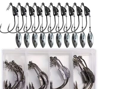 Offset konksud Swimbait Bladed 10tk, 20tk