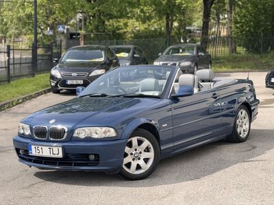 BMW E46 320 R6 125kW Cabrio, reg. tasu makstud!