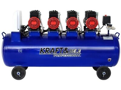Õlivaba kompressor 120l 4 kolbi 400v 7kw KD4095