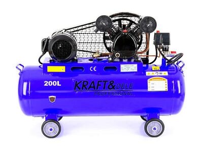 Масляный компрессор 200л 2 поршня 400В KD4063