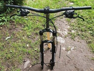 26" esikahvel/amort Scott, ketaspidur, rool