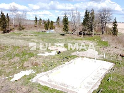 Privaatne kinnistu, 60m2 vundament, aiamaa.